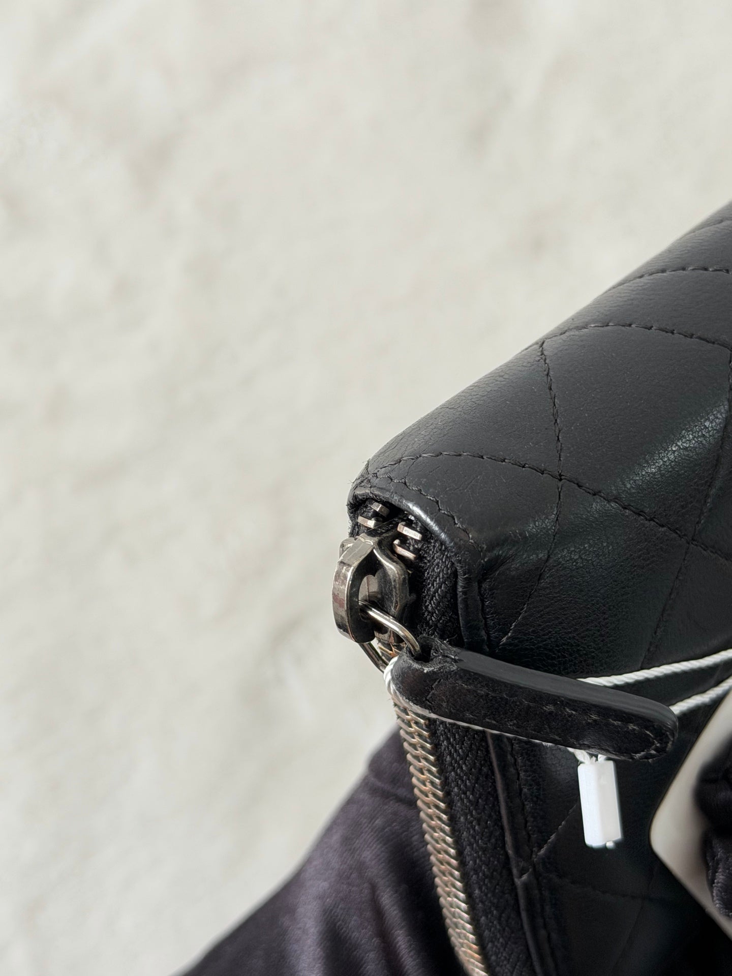 CHANEL Double-C Zipper Purse