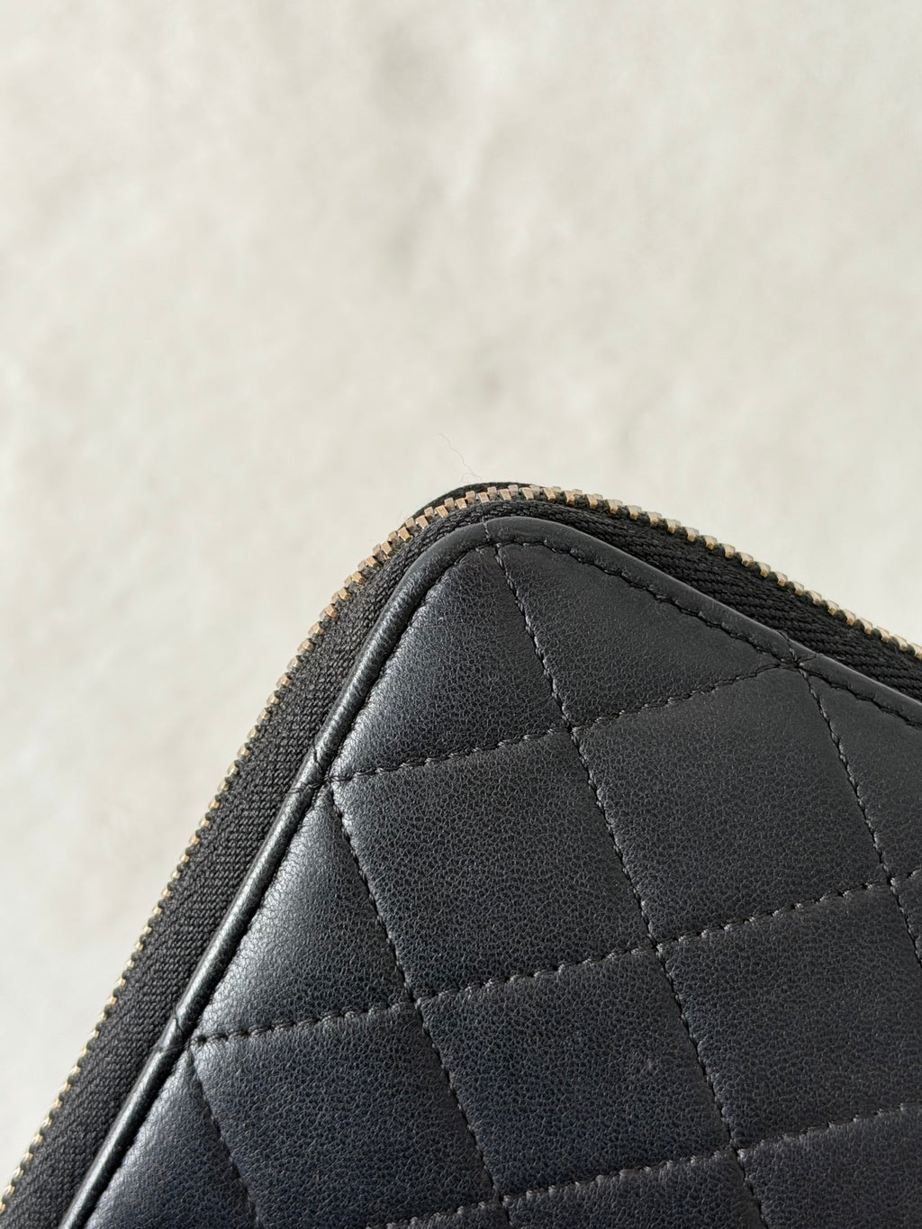 CHANEL Double-C Zipper Purse