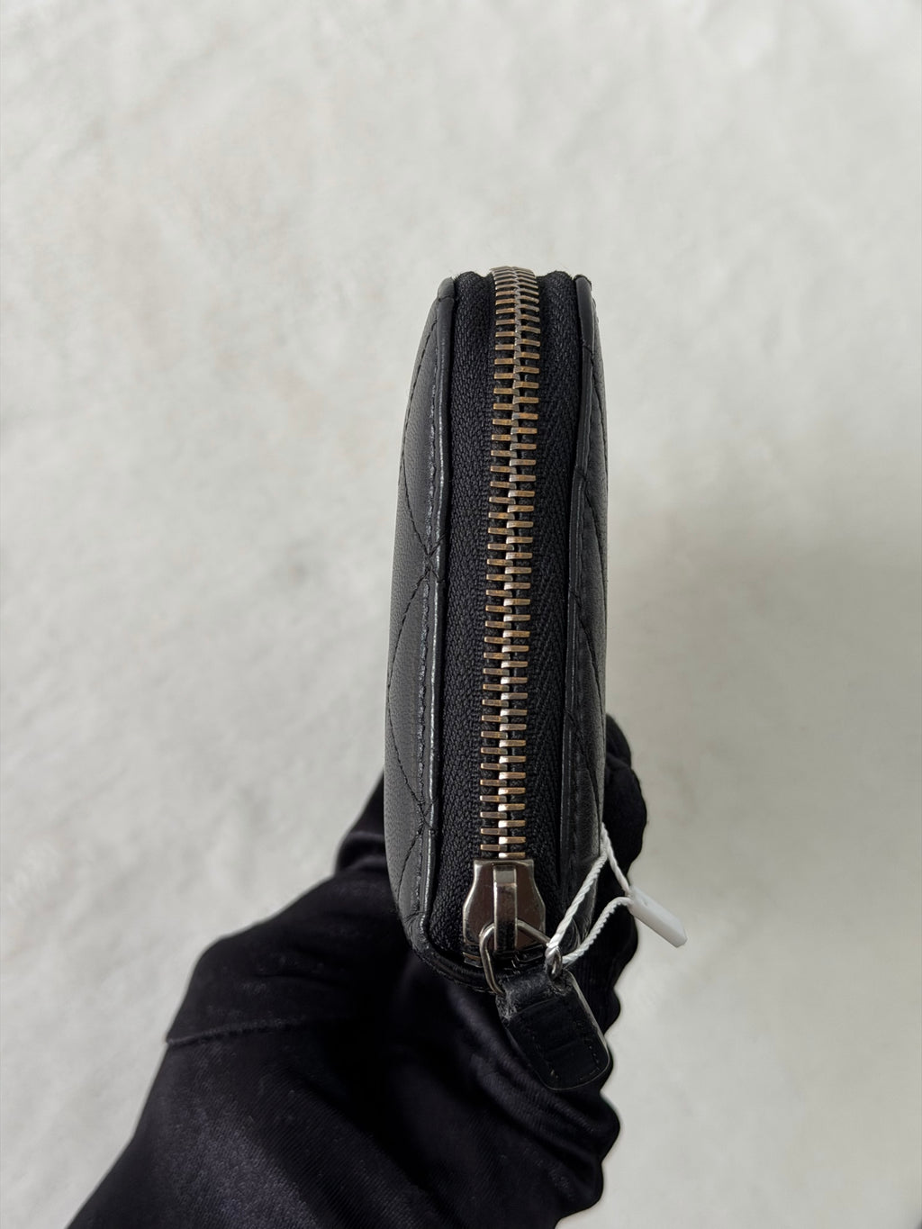 CHANEL Double-C Zipper Purse