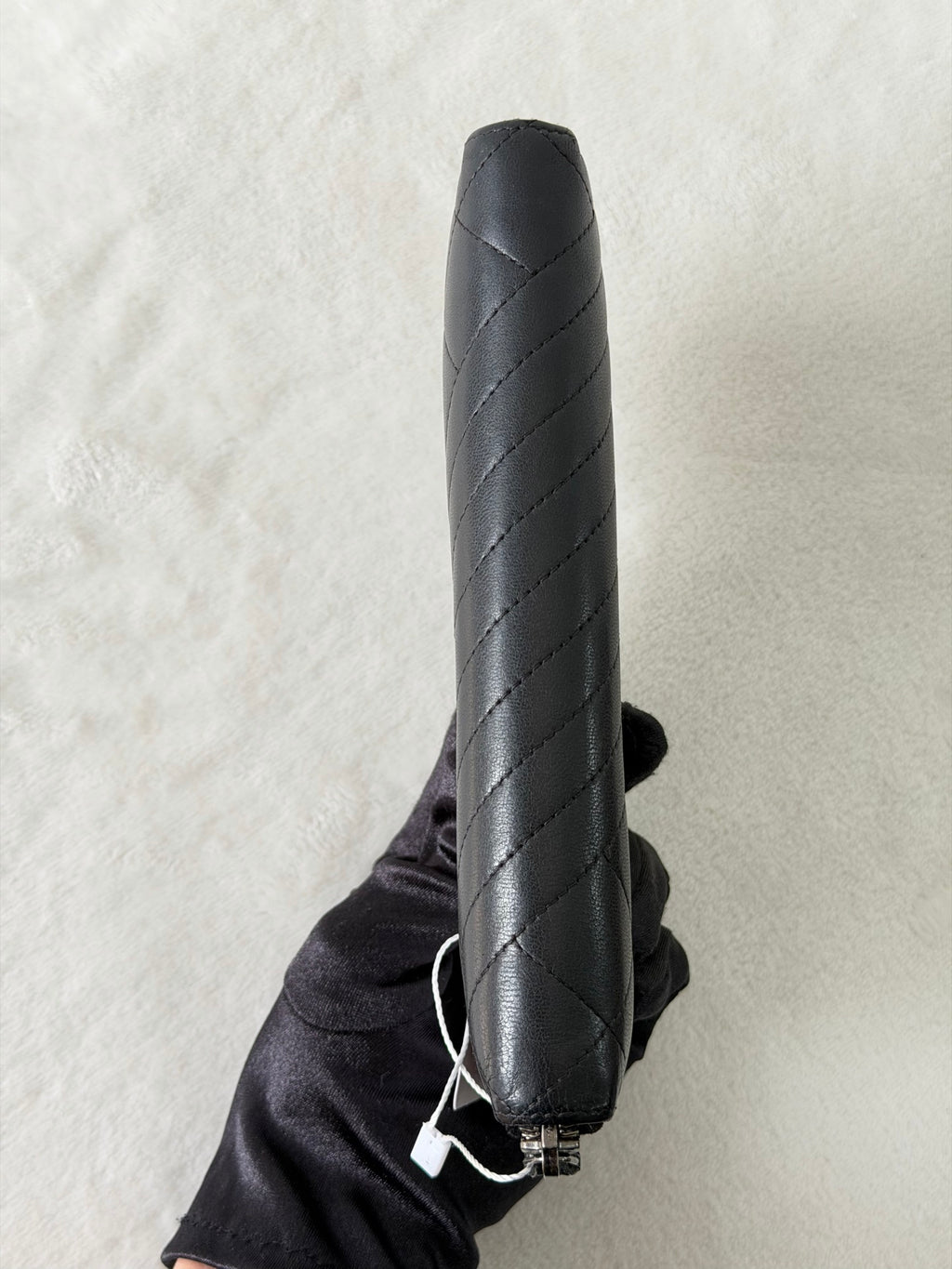 CHANEL Double-C Zipper Purse