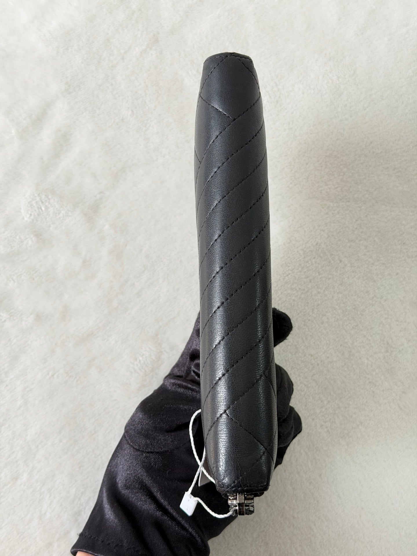 CHANEL Double-C Zipper Purse