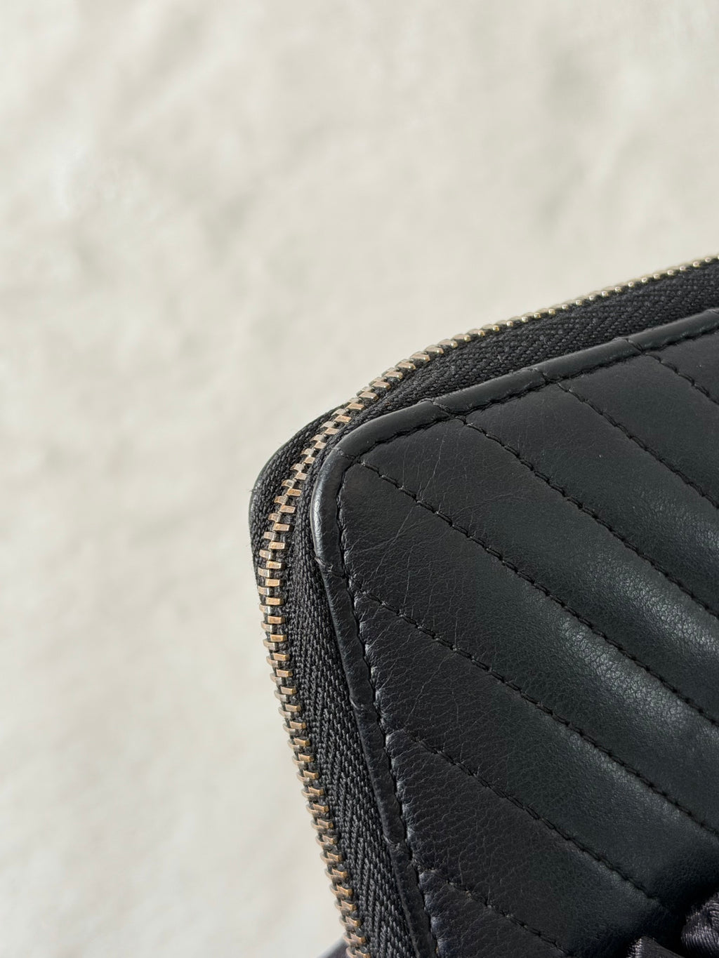 CHANEL Double-C Zipper Purse