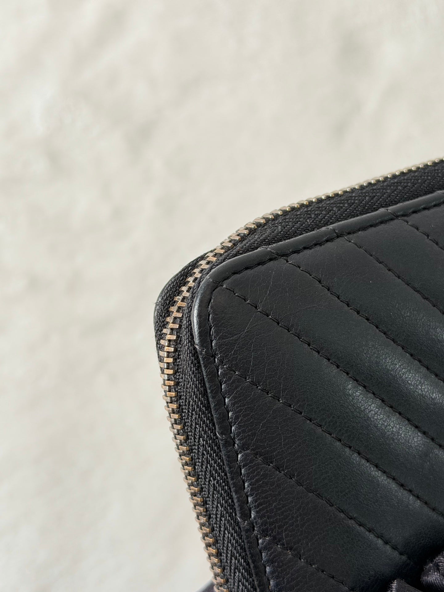 CHANEL Double-C Zipper Purse