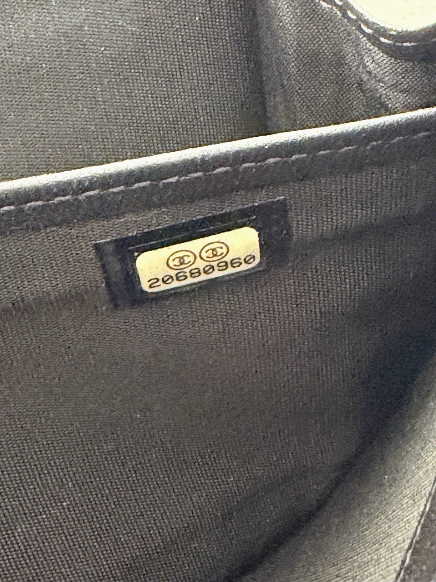 CHANEL Double-C Zipper Purse