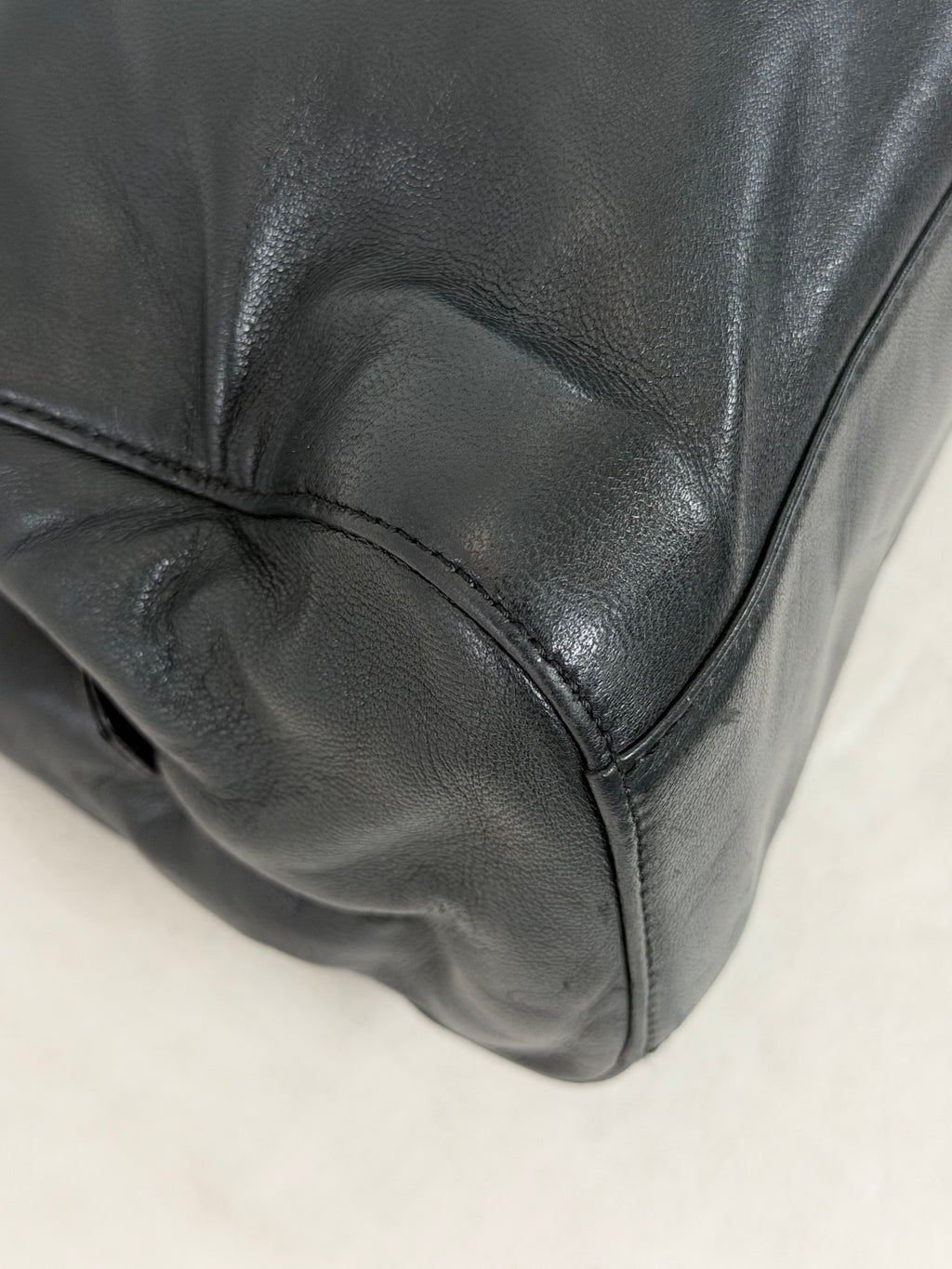 PRADA Leather Chain Totebag