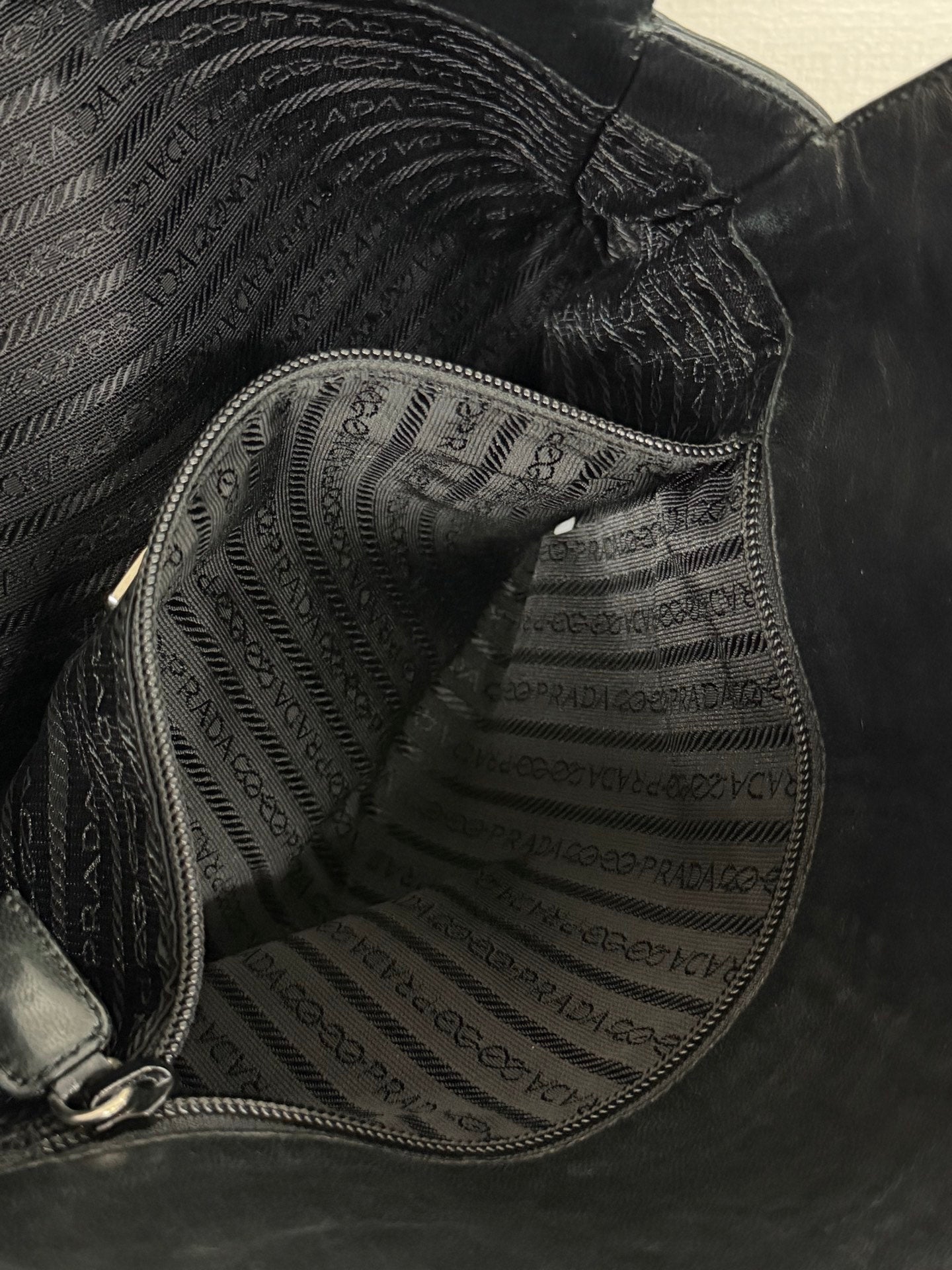 PRADA Leather Chain Totebag