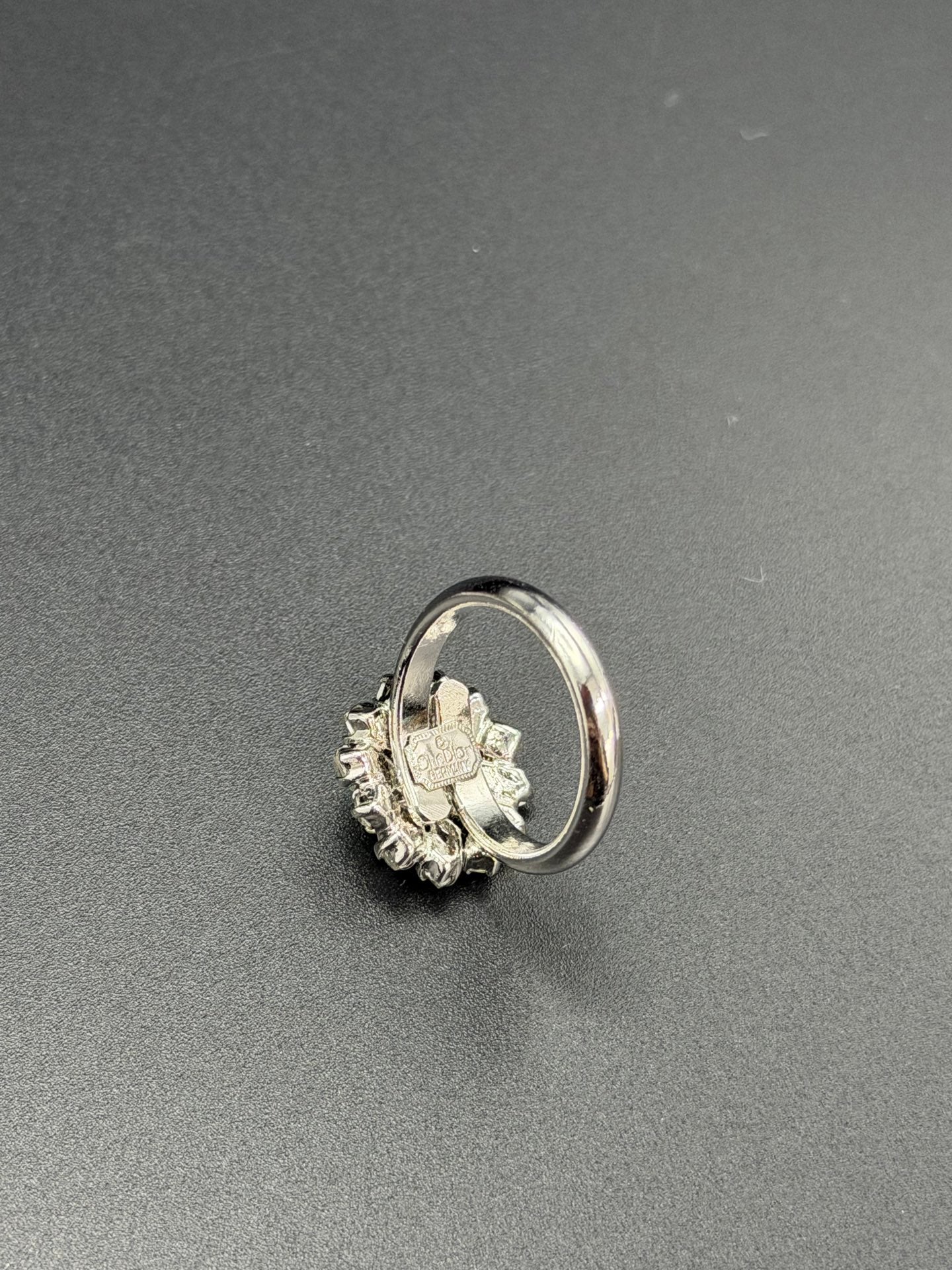 DIOR Sunflower Rhinestone Ring