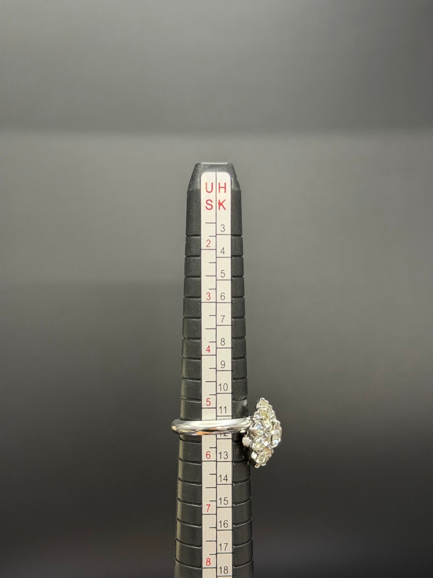 DIOR Sunflower Rhinestone Ring