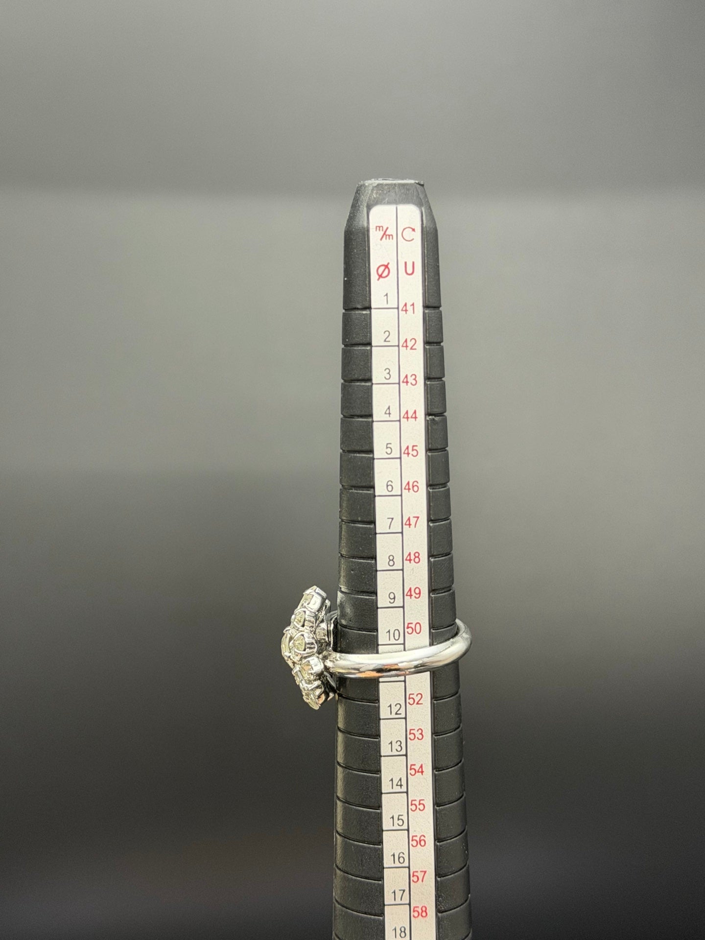 DIOR Sunflower Rhinestone Ring