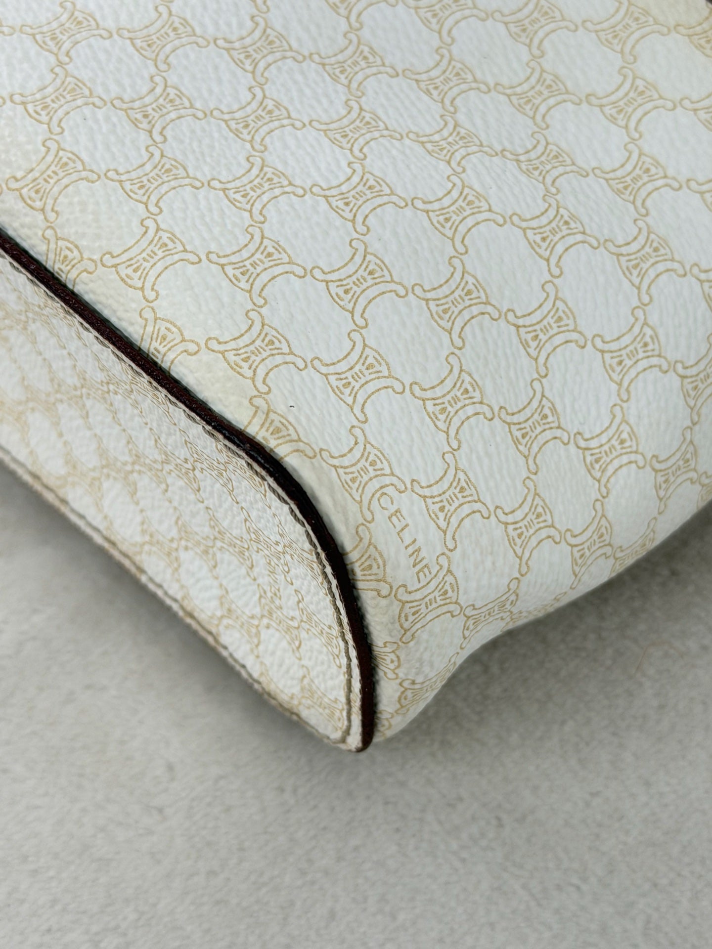 CELINE Macadam White Vinyl Box