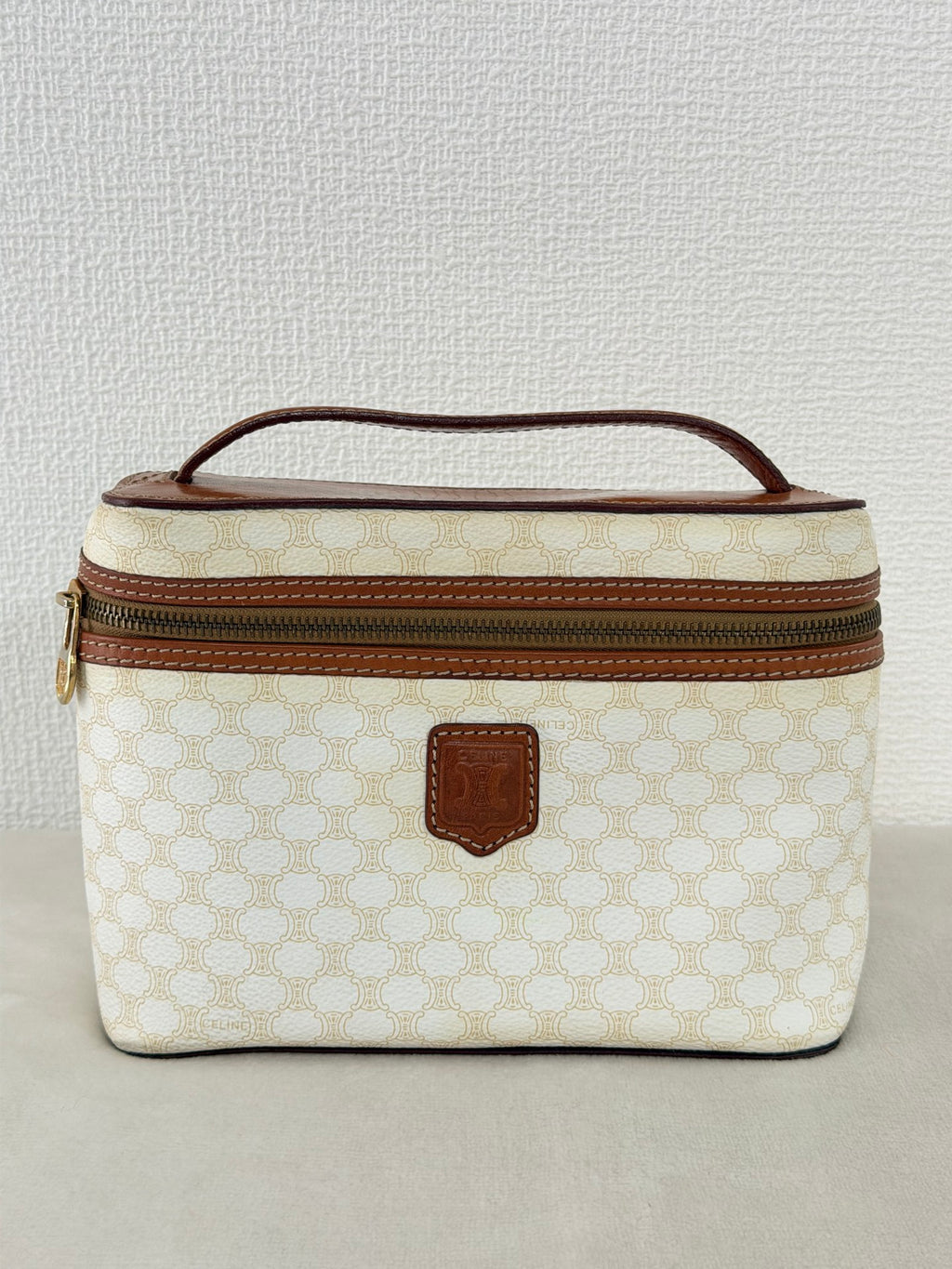 CELINE Macadam White Vinyl Box