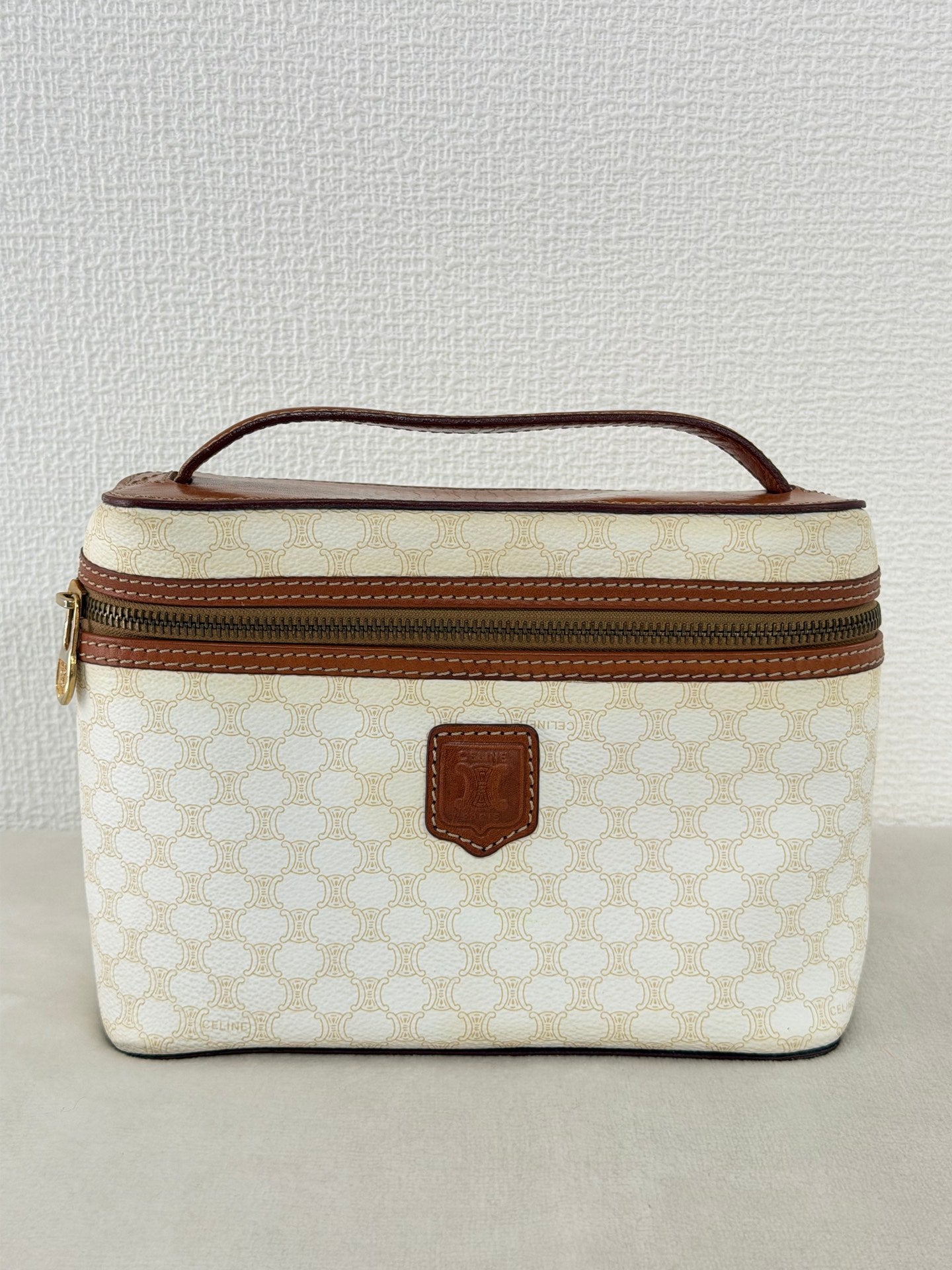 CELINE Macadam White Vinyl Box