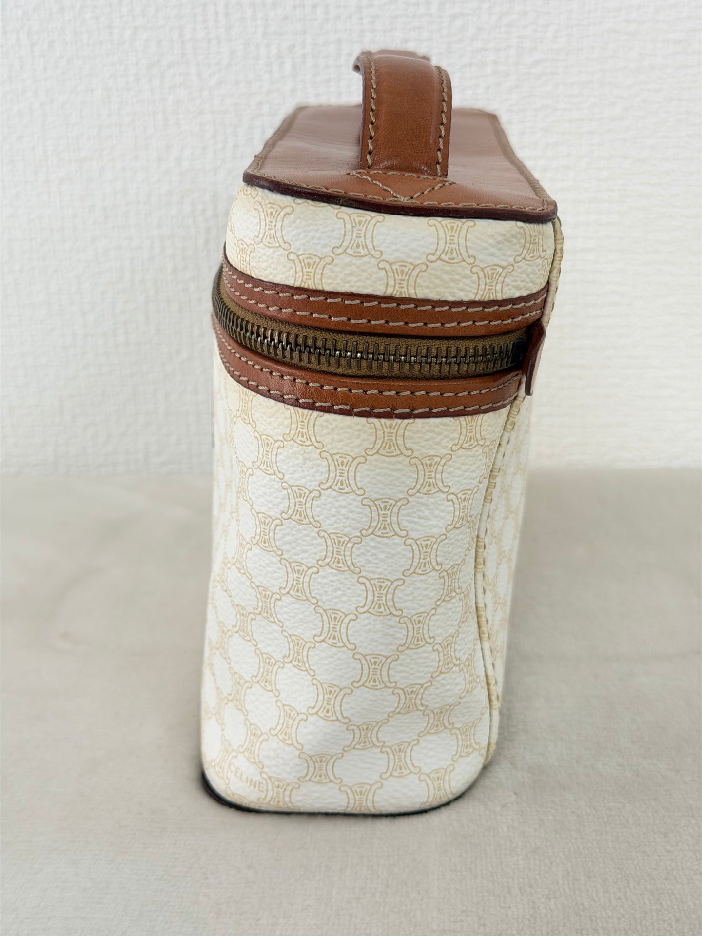 CELINE Macadam White Vinyl Box