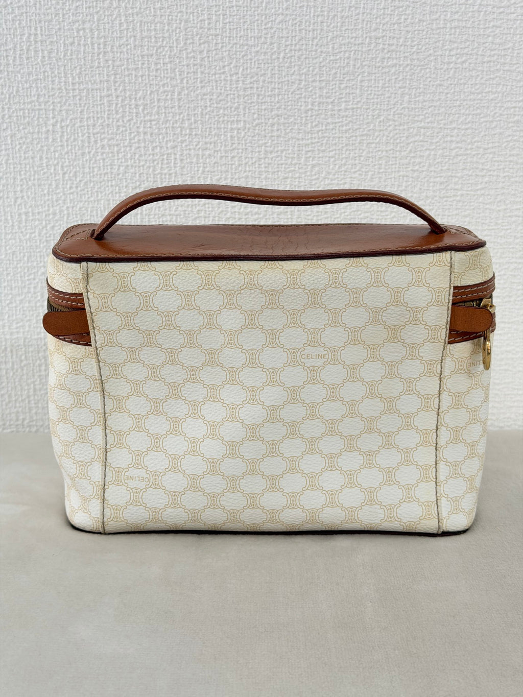 CELINE Macadam White Vinyl Box