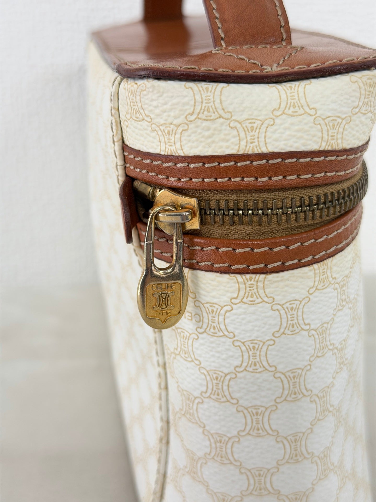 CELINE Macadam White Vinyl Box