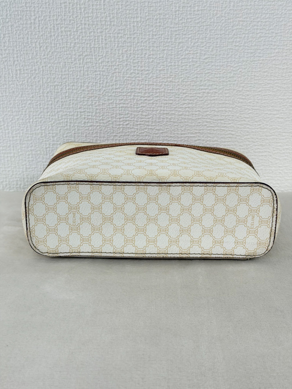 CELINE Macadam White Vinyl Box