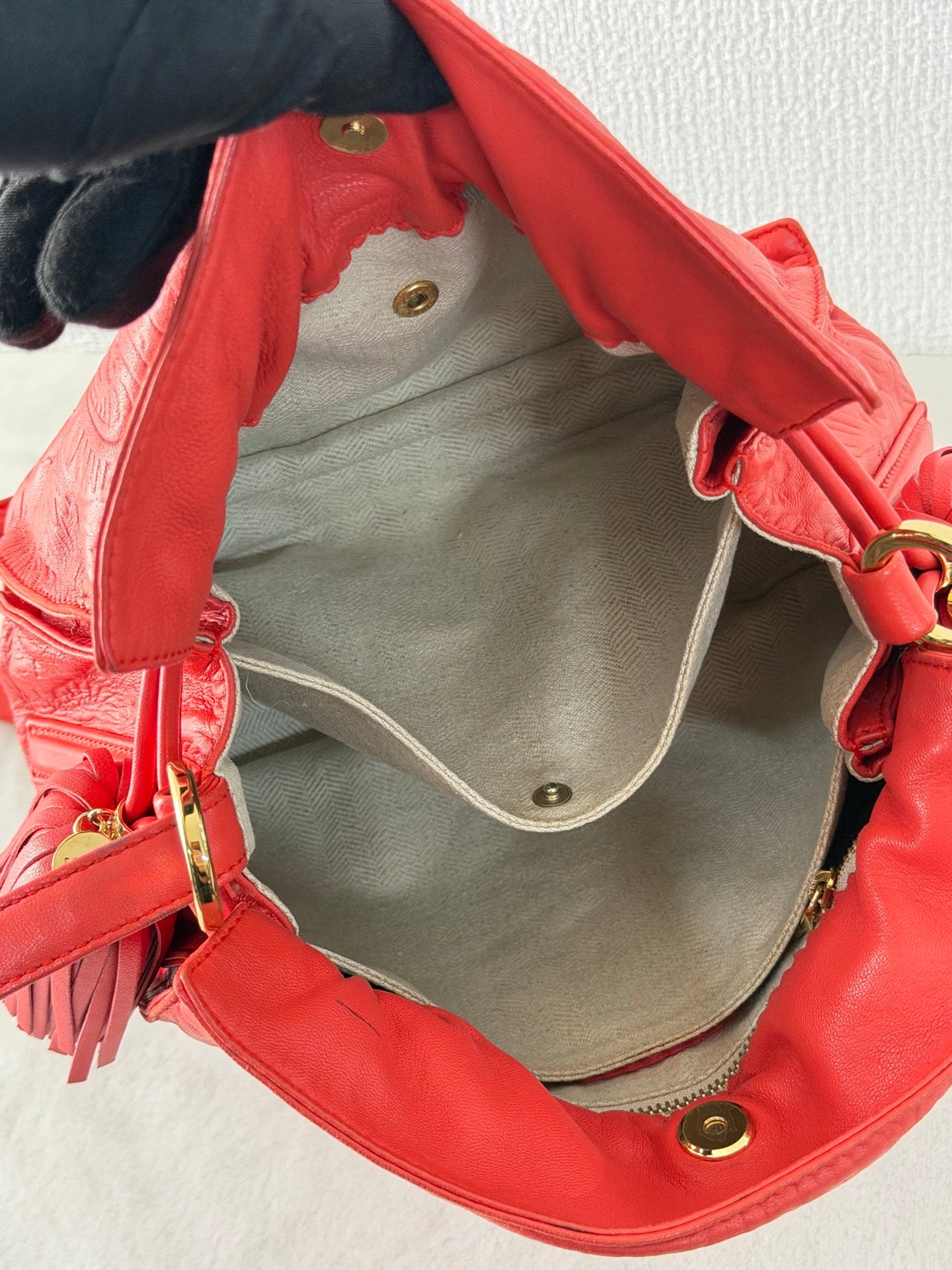 LOEWE Leather Bucket Shoulderbag