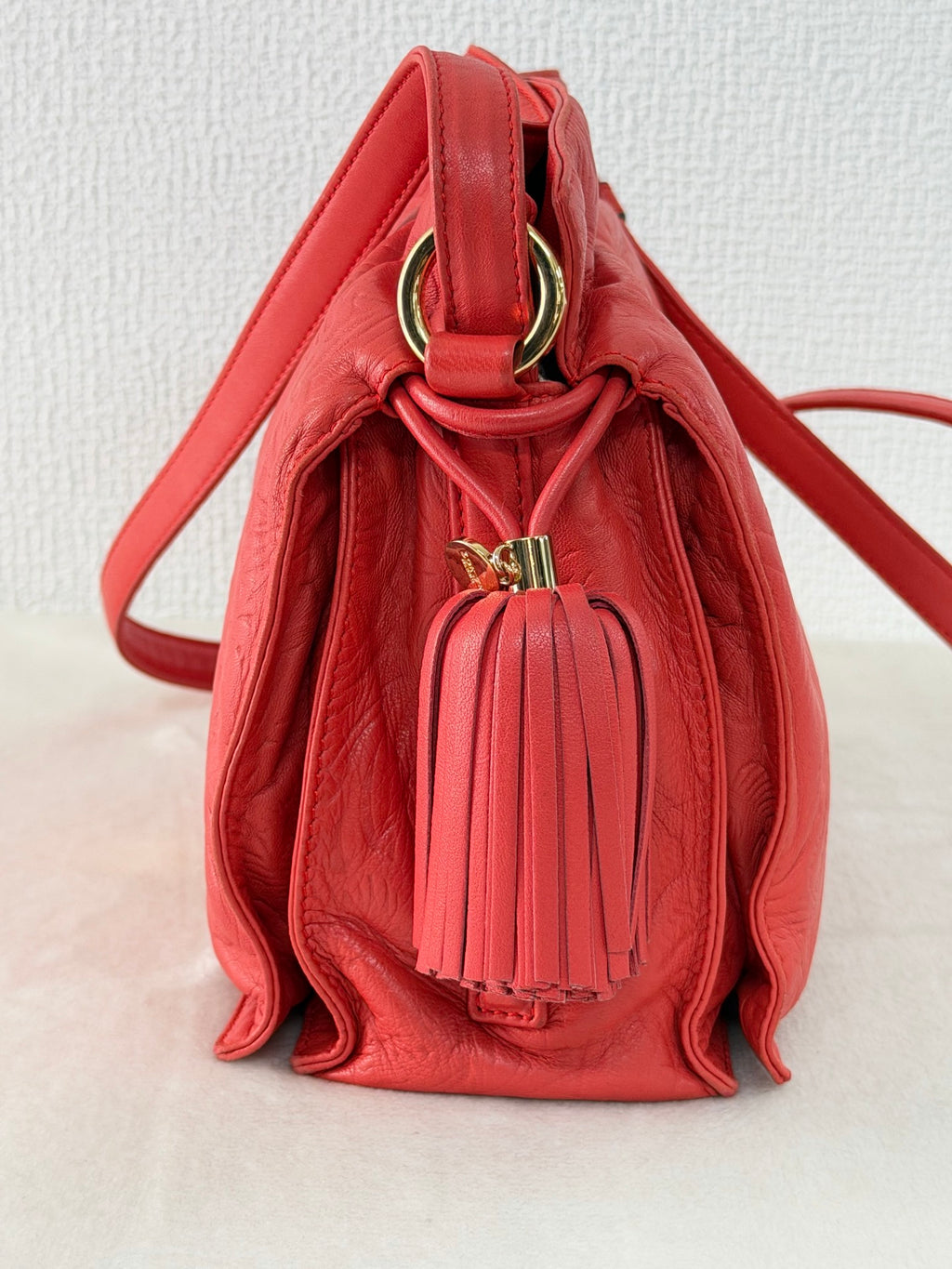 LOEWE Leather Bucket Shoulderbag
