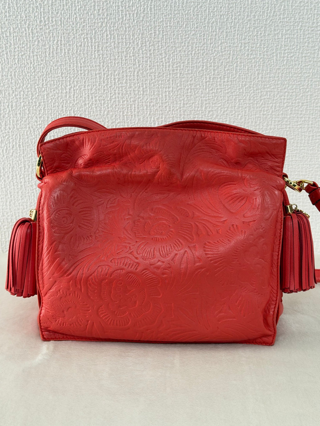 LOEWE Leather Bucket Shoulderbag