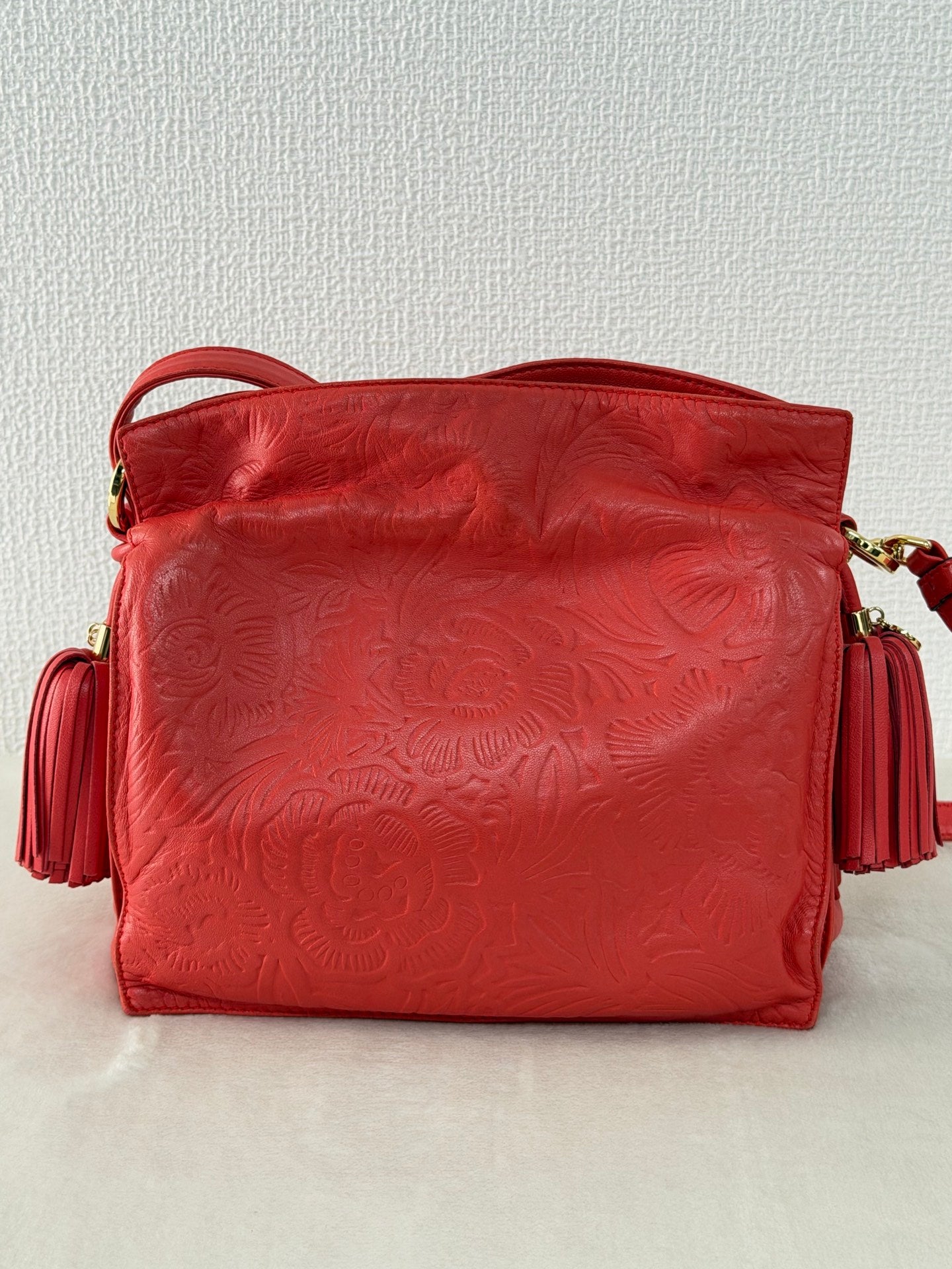 LOEWE Leather Bucket Shoulderbag