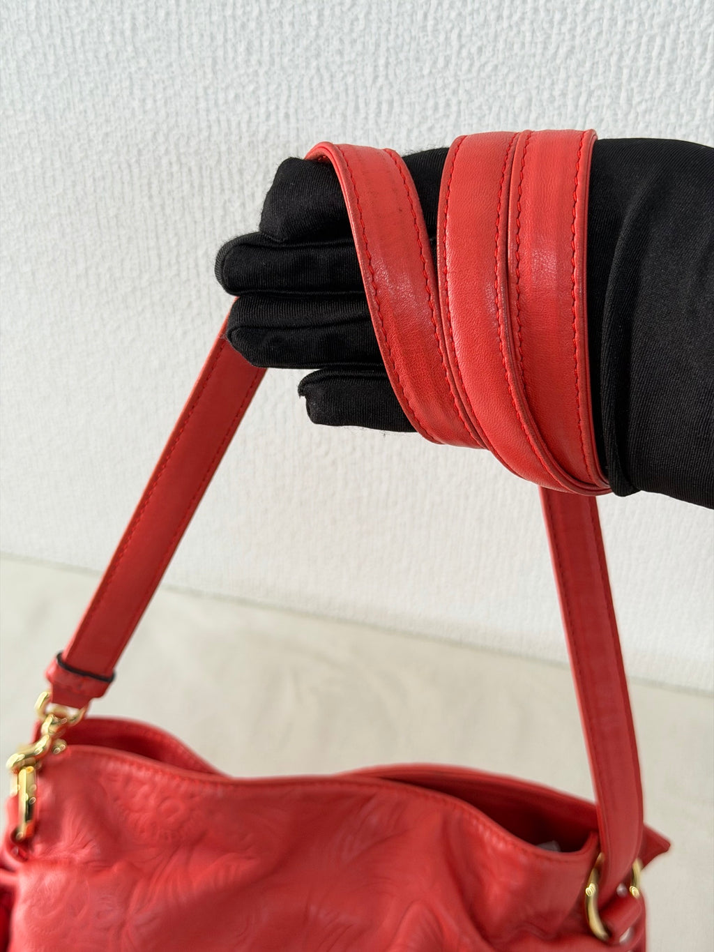 LOEWE Leather Bucket Shoulderbag