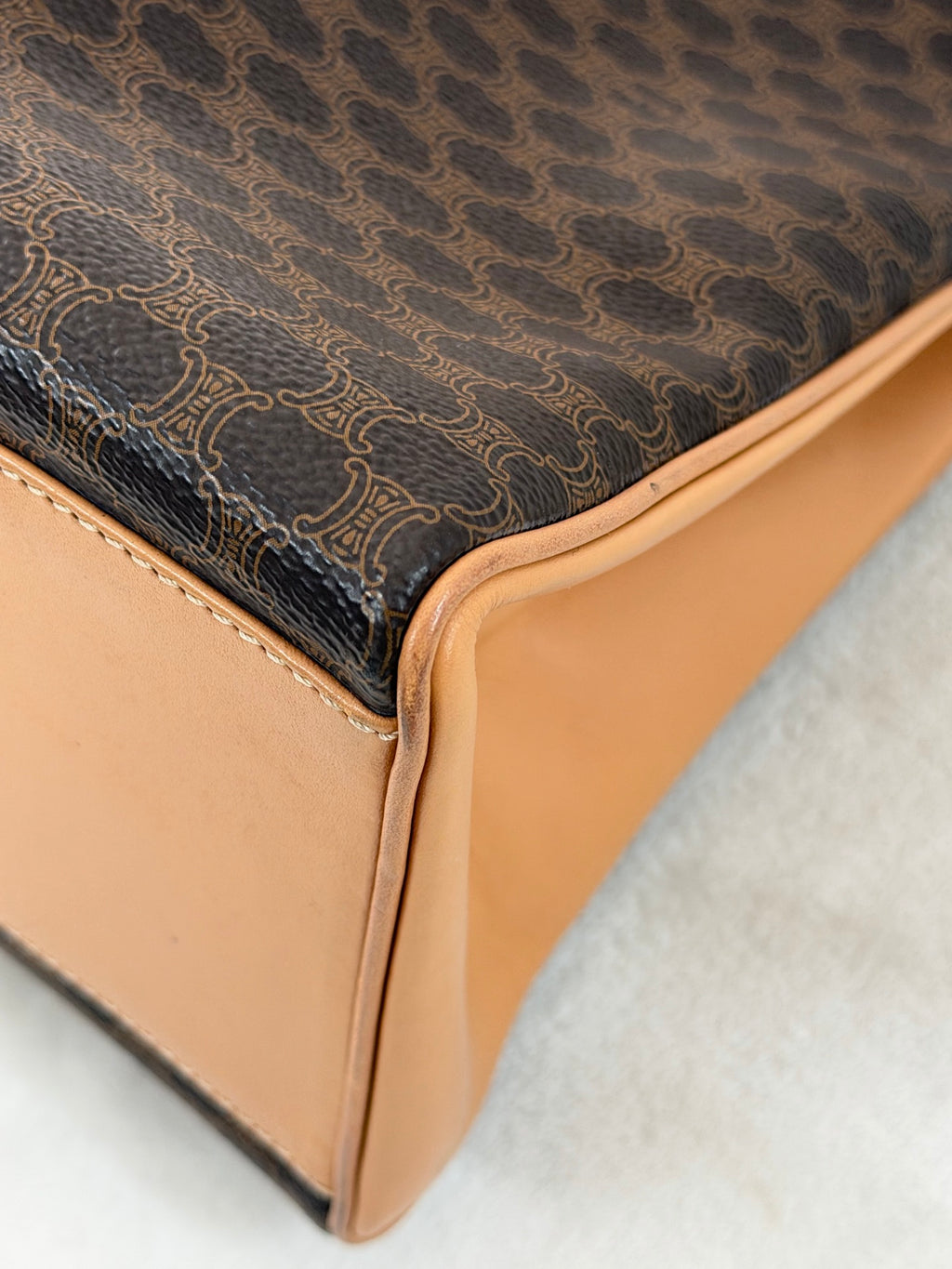 CELINE Macadam Kelly Handbag