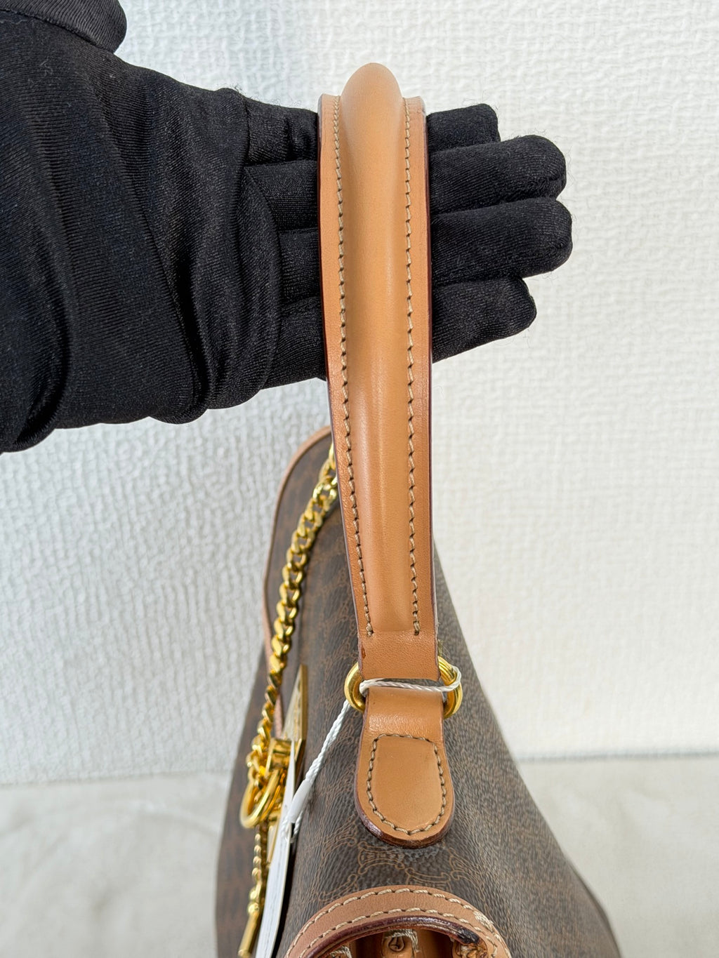 CELINE Macadam Kelly Handbag