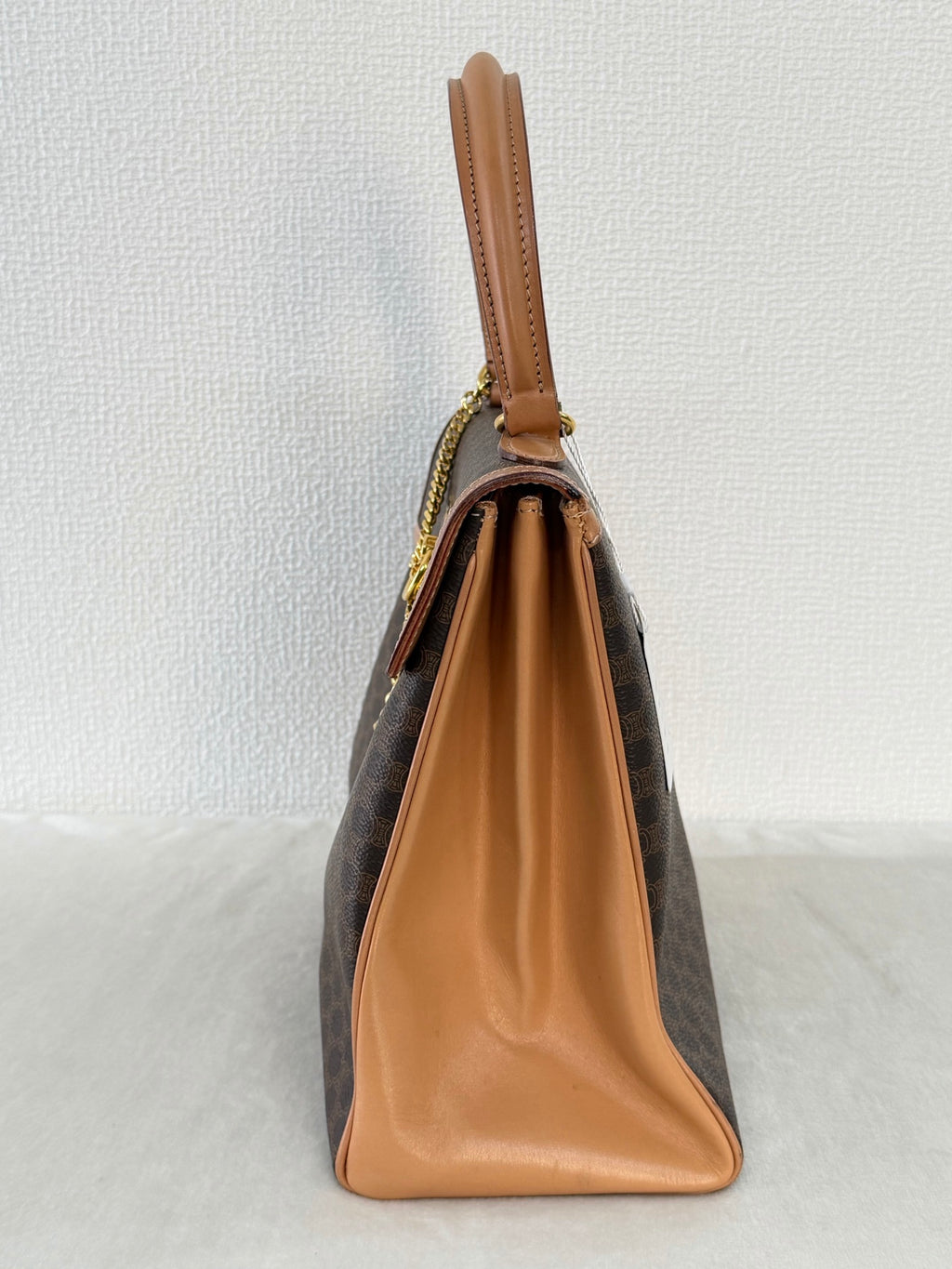 CELINE Macadam Kelly Handbag