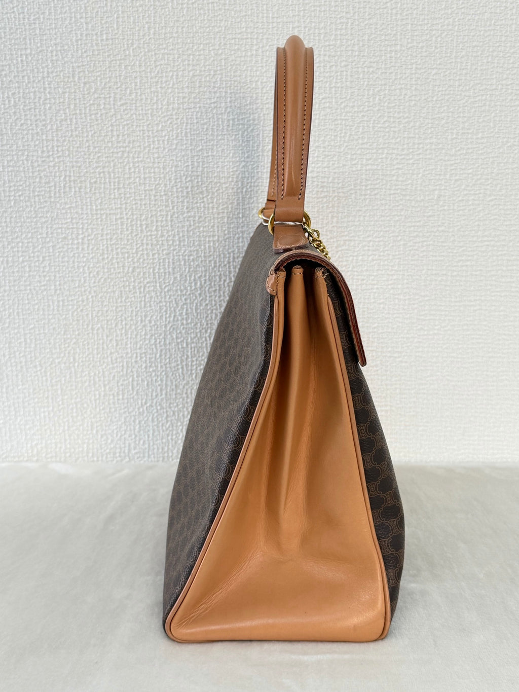 CELINE Macadam Kelly Handbag