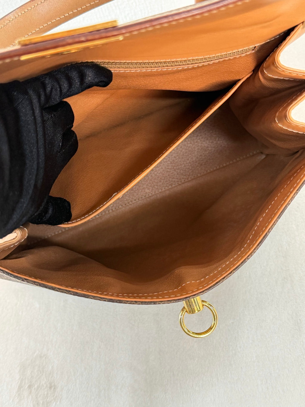 CELINE Macadam Kelly Handbag