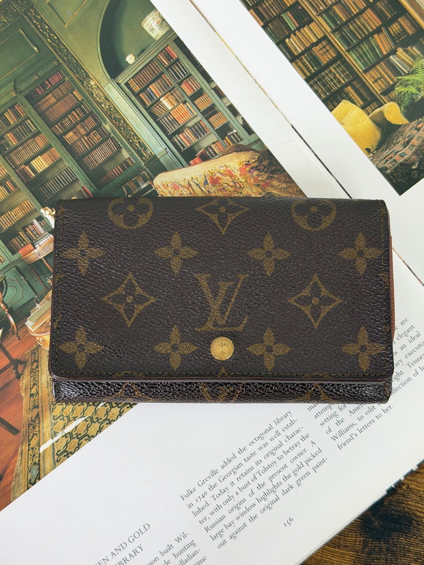 LOUIS VUITTON Monogram Bifold Wallet