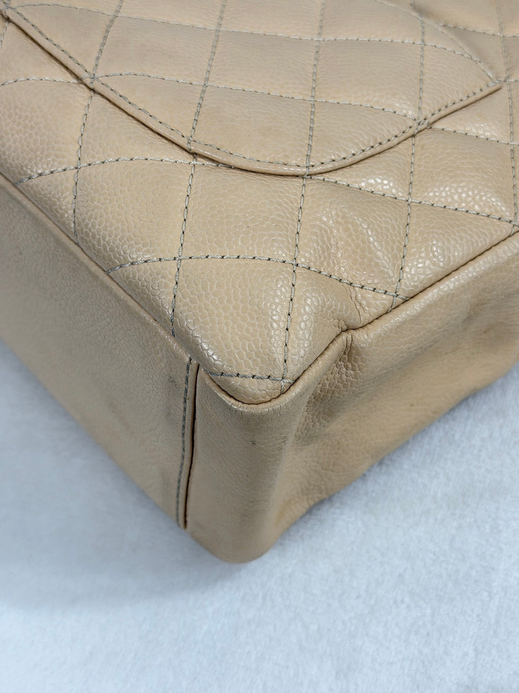 CHANEL GST Beige Double-C Totebag