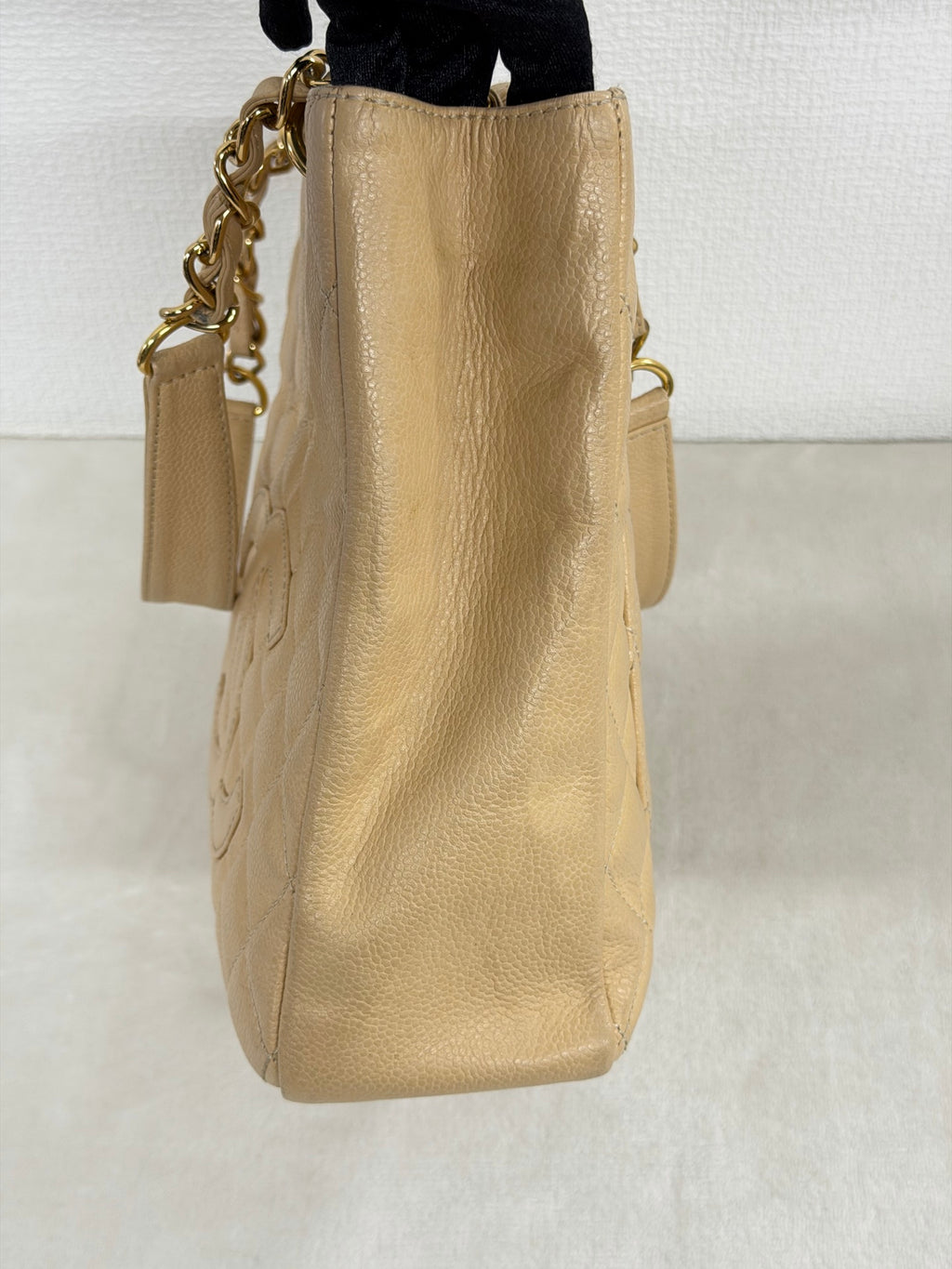 CHANEL GST Beige Double-C Totebag