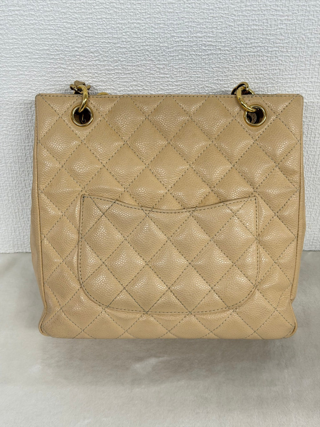 CHANEL GST Beige Double-C Totebag