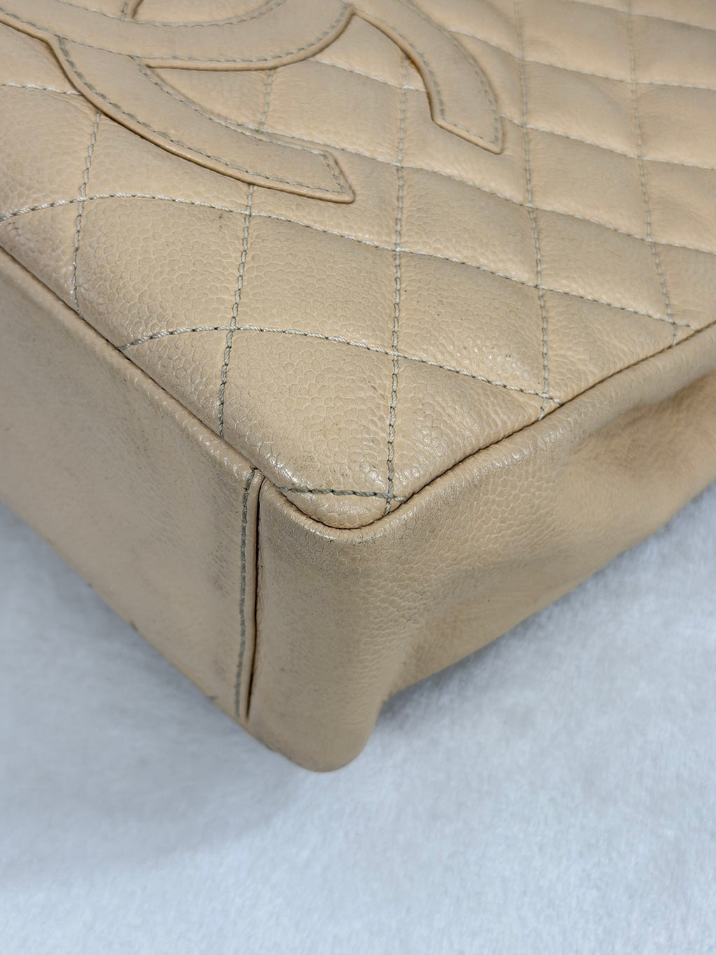 CHANEL GST Beige Double-C Totebag