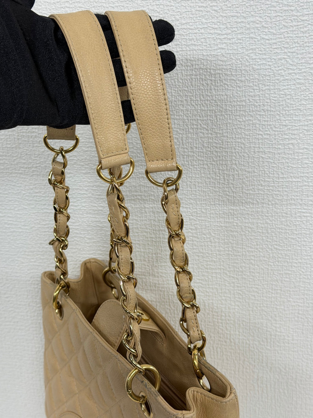CHANEL GST Beige Double-C Totebag