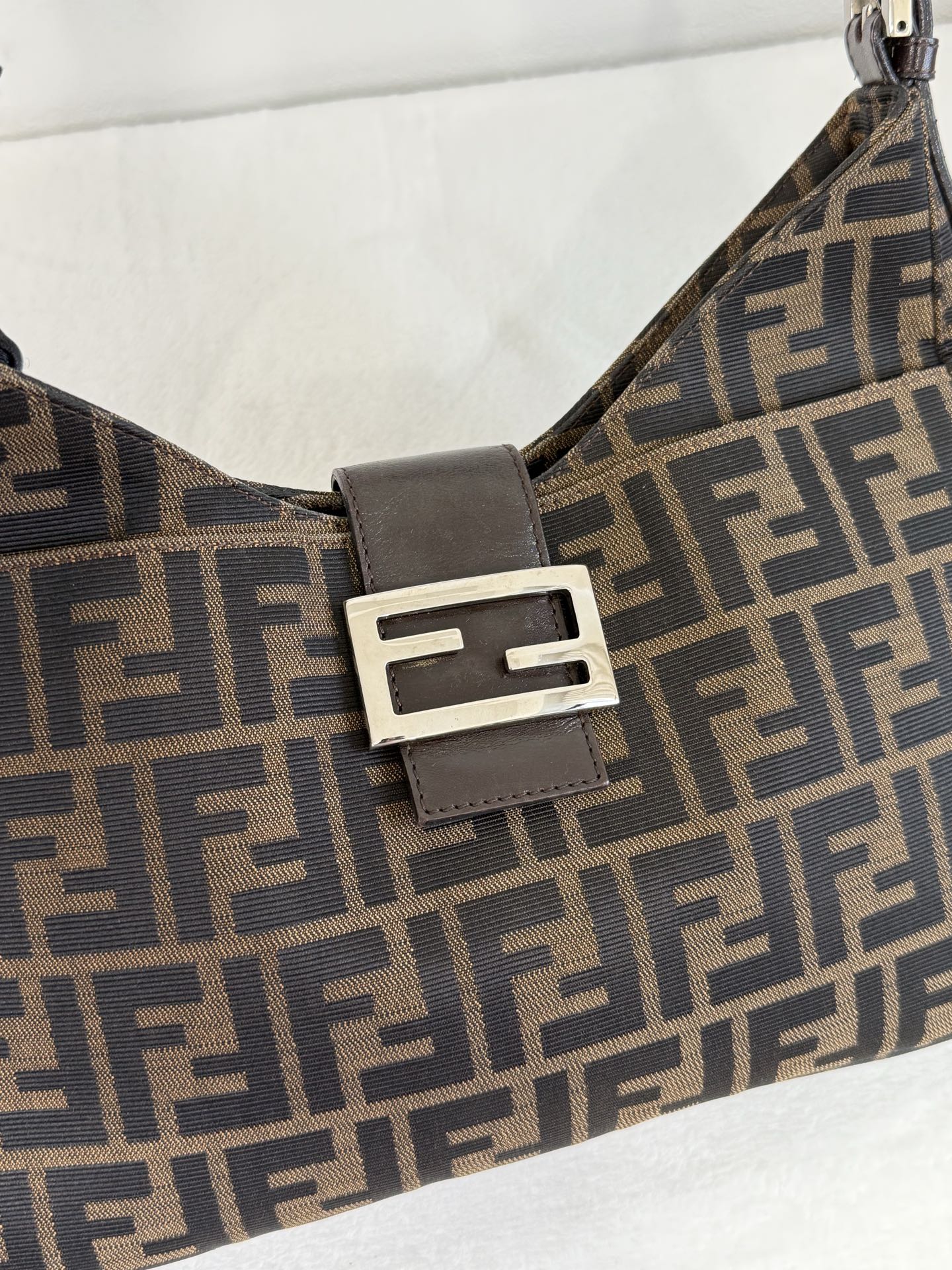 Fendi Zucca Hobo Shoulderbag