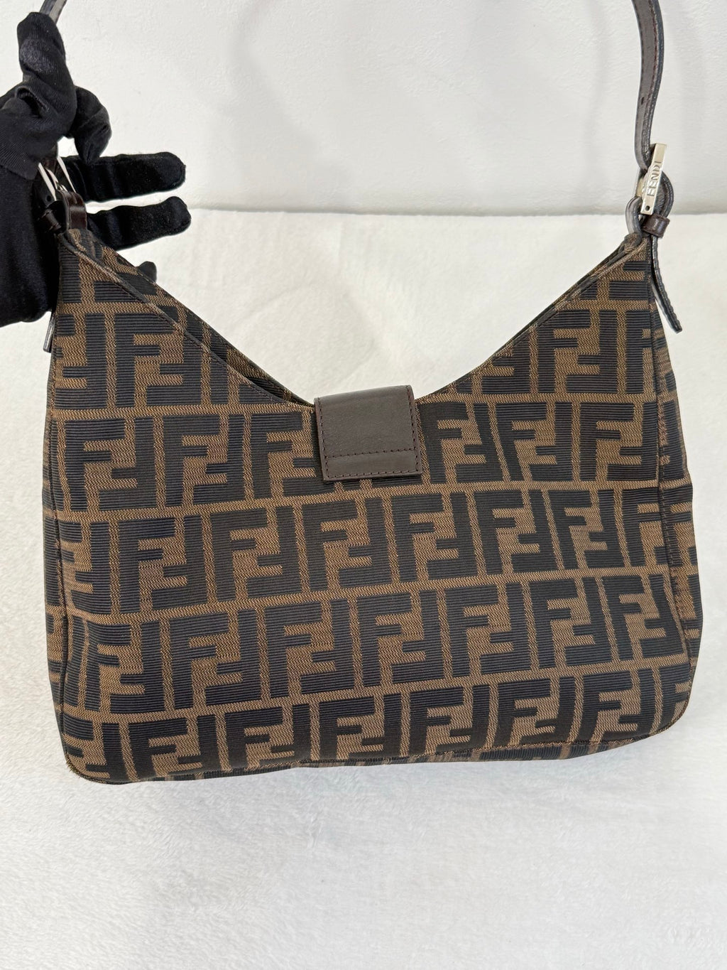 Fendi Zucca Hobo Shoulderbag