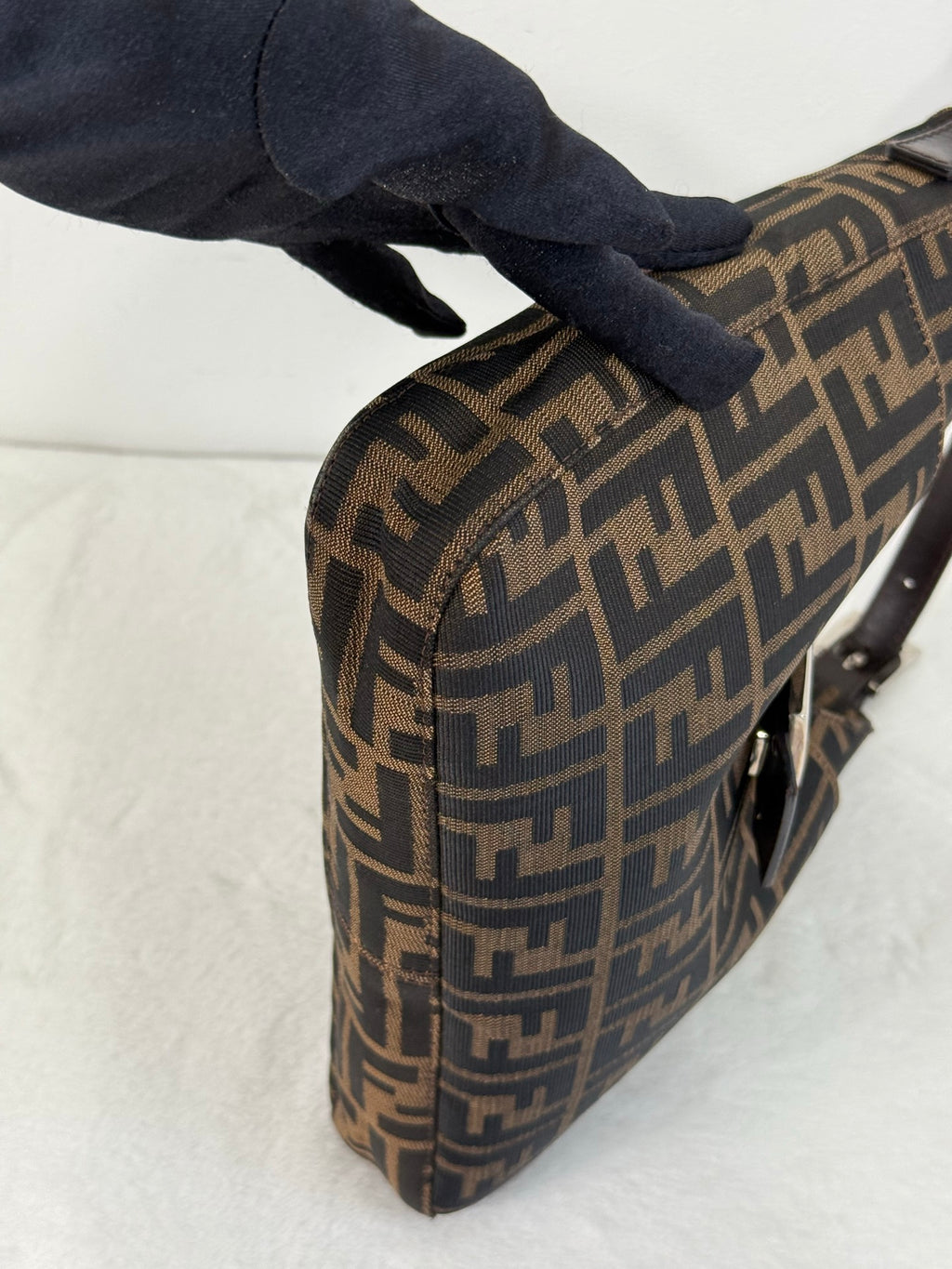 Fendi Zucca Hobo Shoulderbag