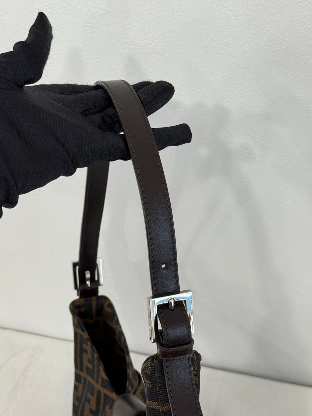 Fendi Zucca Hobo Shoulderbag