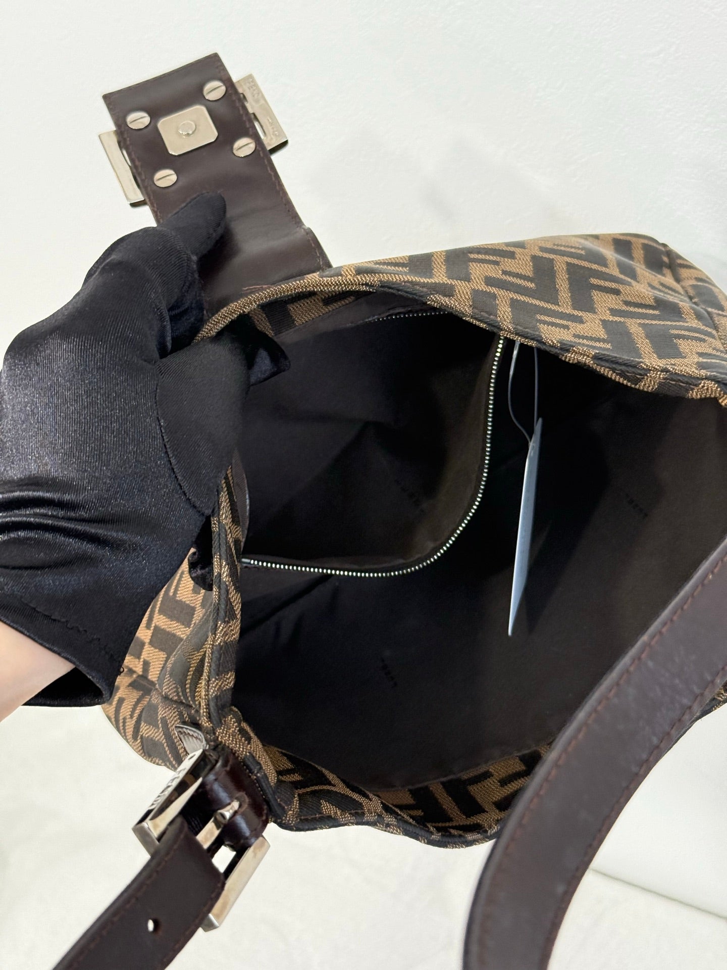 Fendi Zucca Hobo Shoulderbag