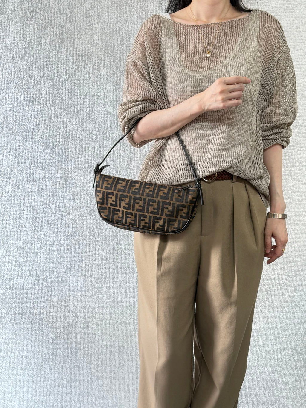 Fendi Monogram Pochette