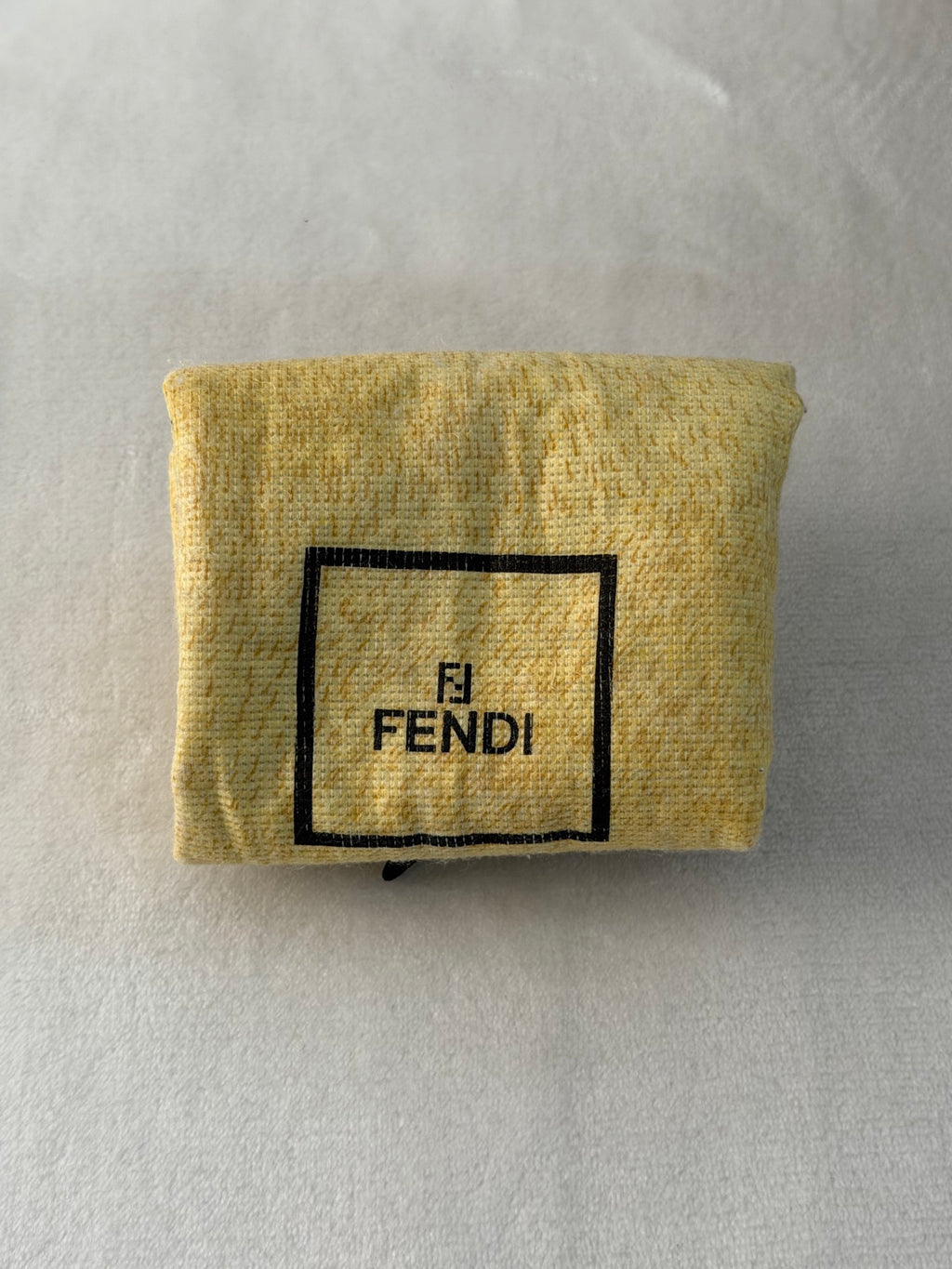 FENDI  AUTH FENDI ZUCCA VANITY BAG