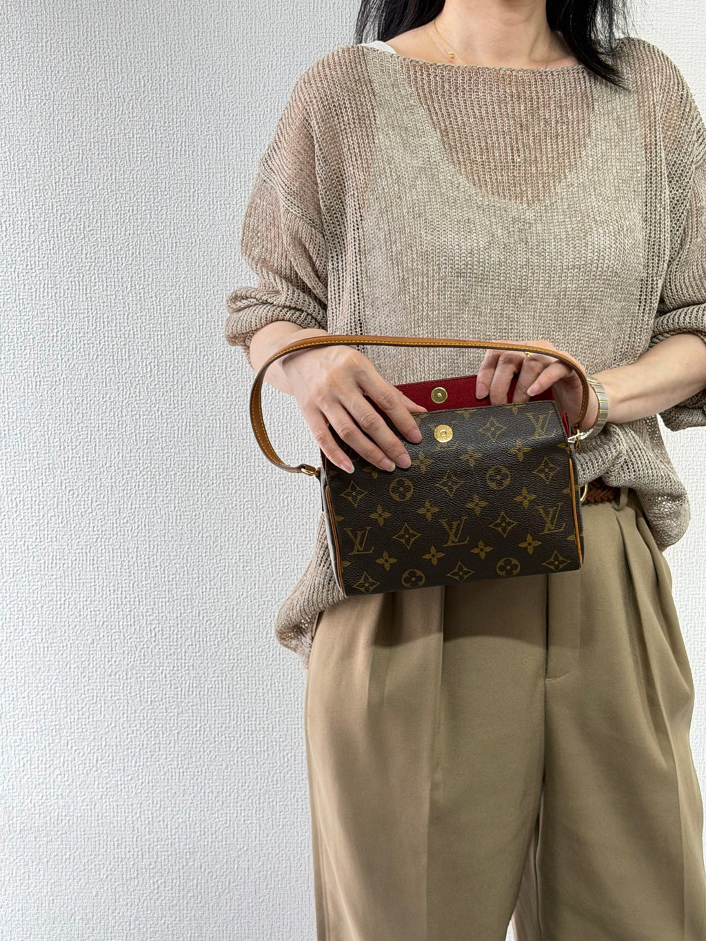 Louis Vuitton Monogram Canvas Recital Bag