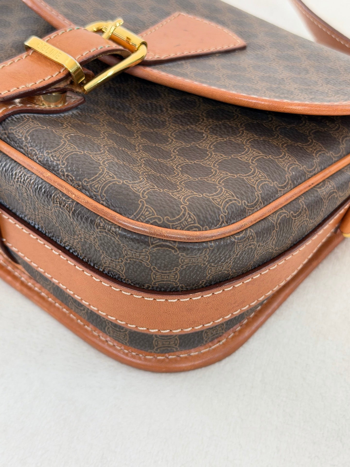 CELINE Macadam Flap Massenger bag
