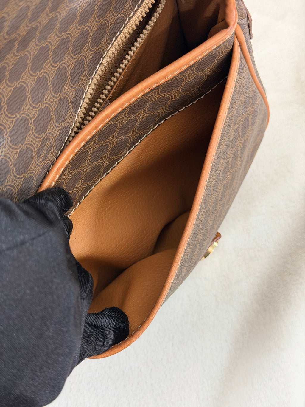 CELINE Macadam Flap Massenger bag
