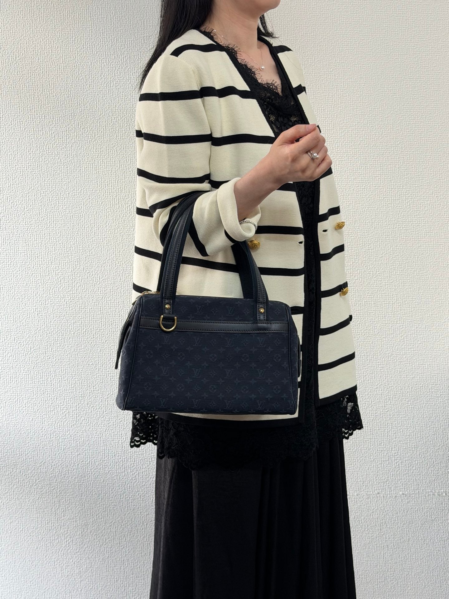 LOUIS VUITTON Monogram Denim Handbag