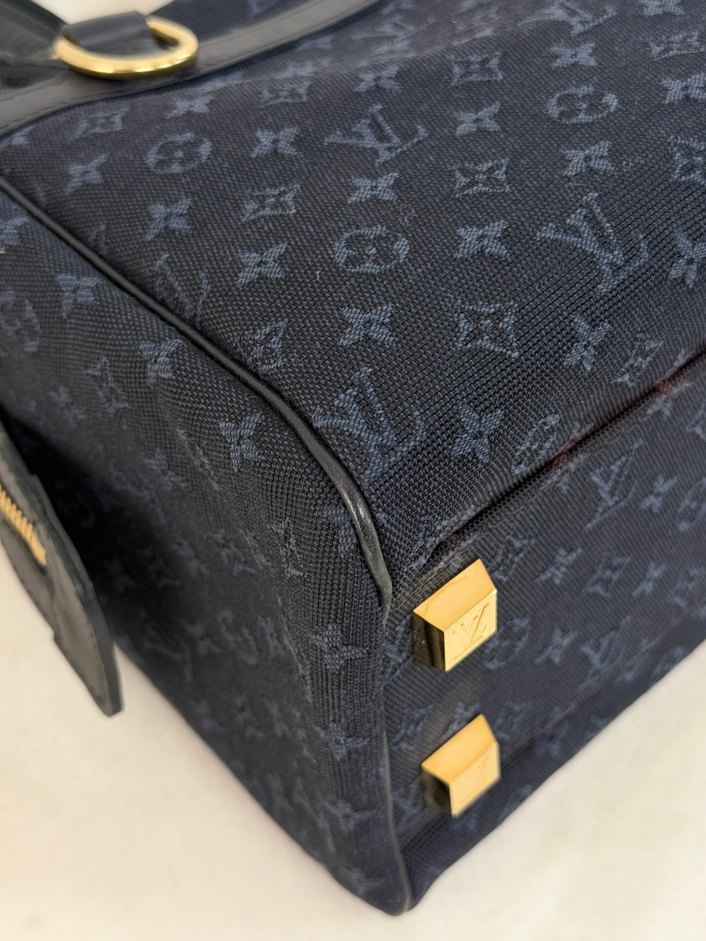 LOUIS VUITTON Monogram Denim Handbag