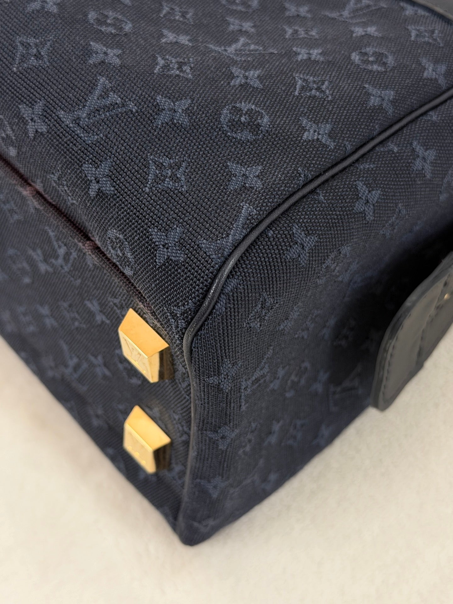 LOUIS VUITTON Monogram Denim Handbag
