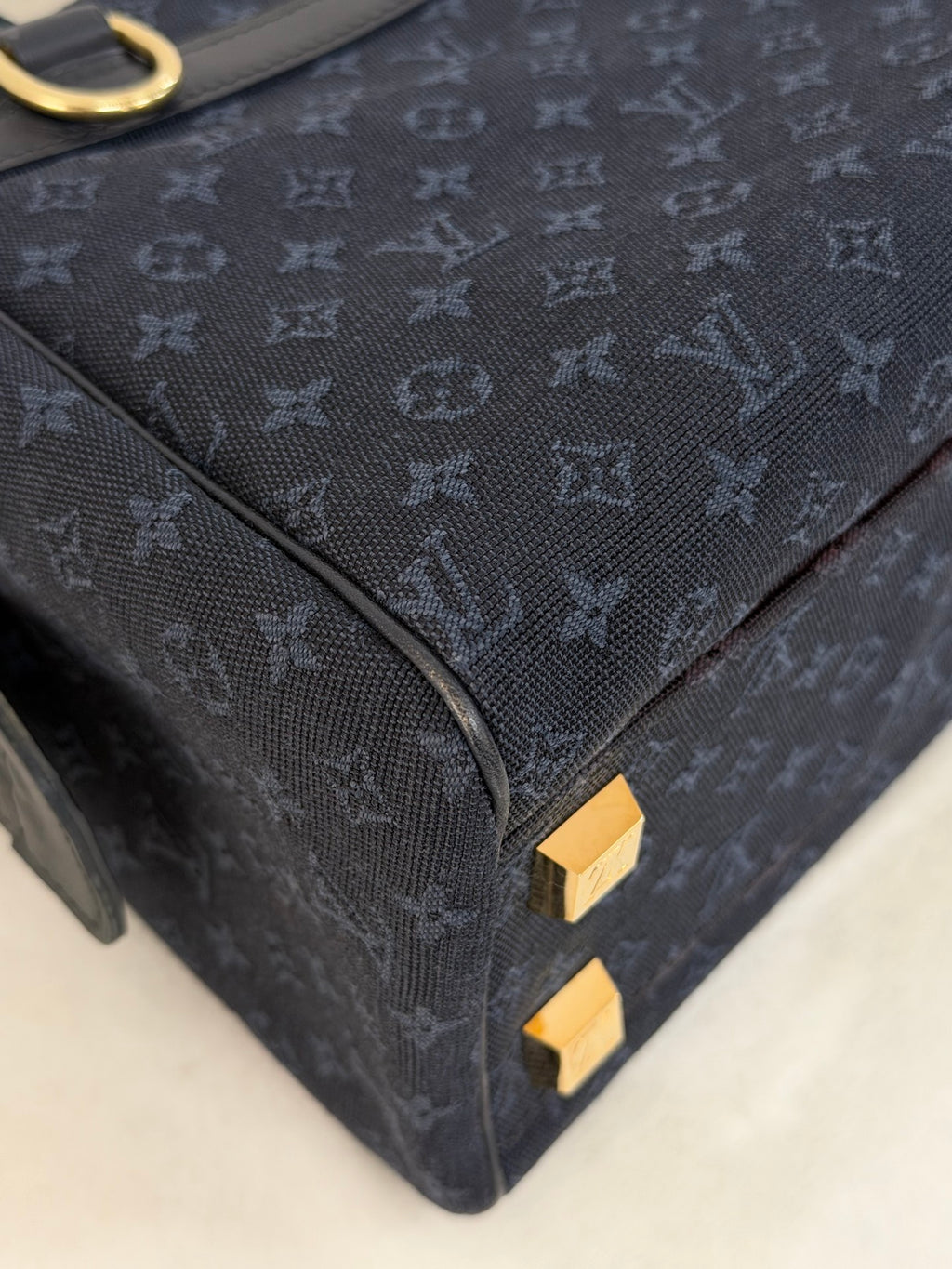 LOUIS VUITTON Monogram Denim Handbag